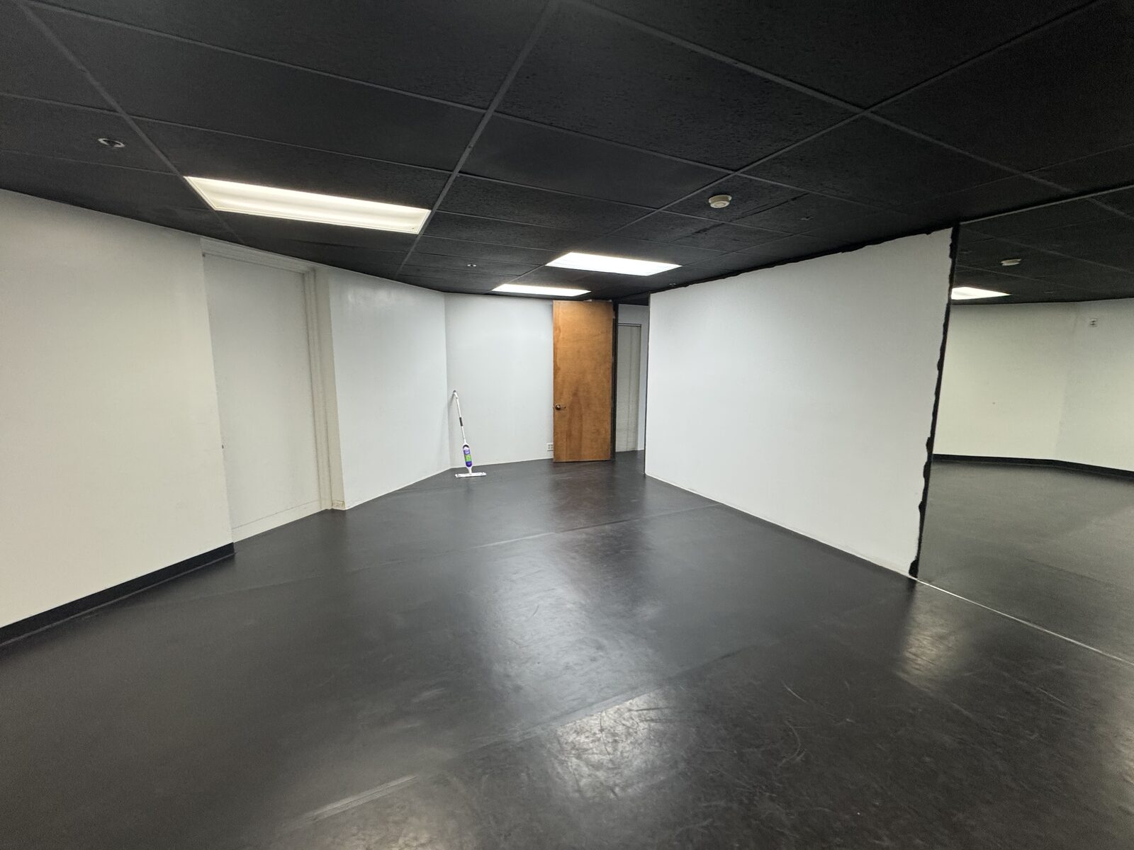 Finished studio expansion area